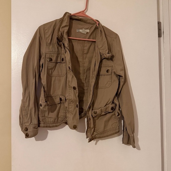 Tan Utility Jacket - Picture 1 of 2